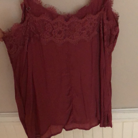 Pink lace cami - Picture 3 of 4